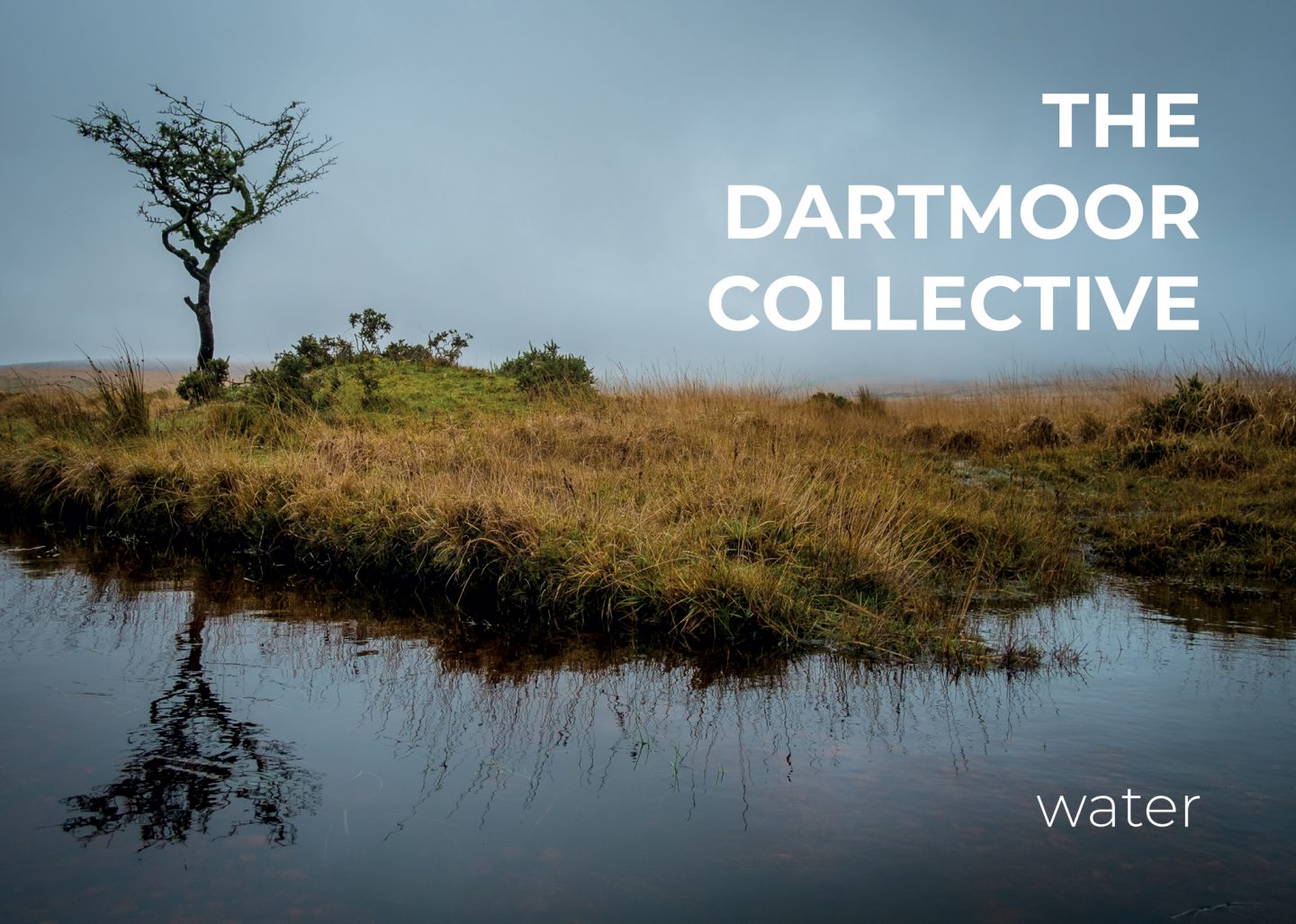 Front cover of the Dartmoor Collective 'Water' photozine (photo by Simon Blackbourn)